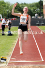 Womens under-20s long jump, 2021 Northern Senior and Under-20s Champs., Leigh. Photo: David T. Hewitson/Sports for All Pics